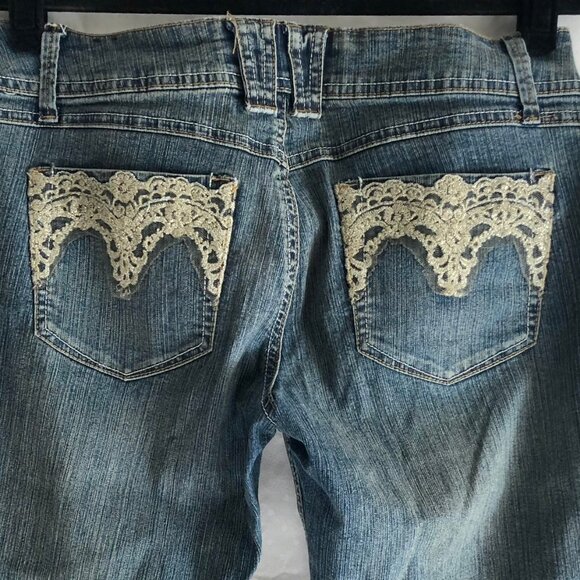Vintage Boot Cut Low Rise Jeans - Picture 9 of 11